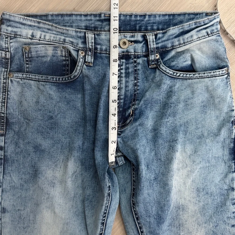 Buffalo David Bitton Straight Leg Denim Jeans. Sz 32/32
